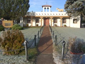 The beautiful and iconic headquarters of Western Horseman magazine 