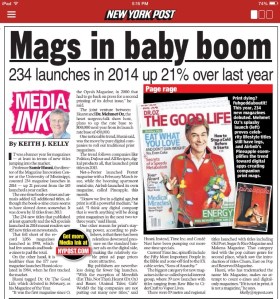 The interview with Samir "Mr. Magazine™" Husni as it appeared in the New York Post.