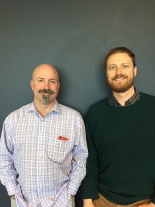 Max Schorr, (right) Co-Founder GOOD and Will Tacy, Good Media General Manager.