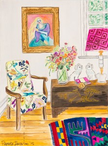 Exclusive to Mr. Magazine™: A painting by Pamela Jaccarino