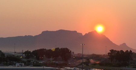 Sunset at Cape Town, South Africa...