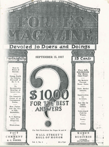 Forbes First Edition