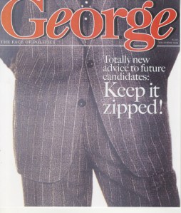 One of Roger Black's prototype covers of George