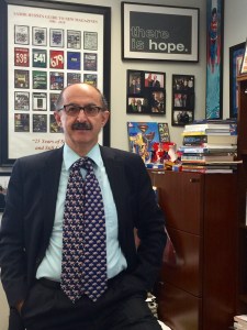 Mr. Magazine wearing "the best of both worlds." Photo by Anna Grace Usery